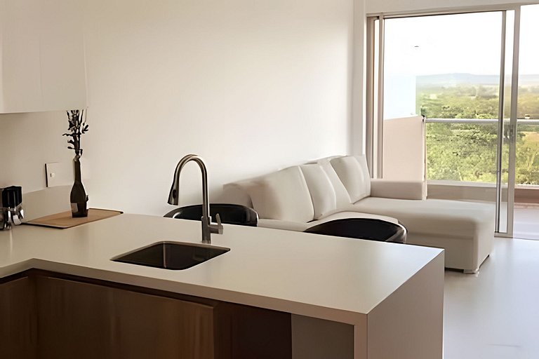 Apartamento con Laguna Cristalina Cartagena