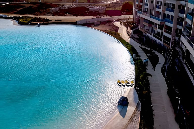 Baia Kristal Beautiful Apartment Crystal Lagoons